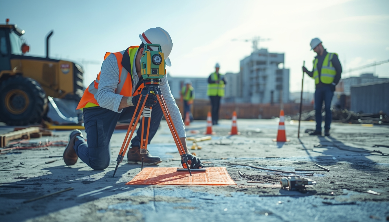 Topografie inginerească Iași - pichetaj și trasare