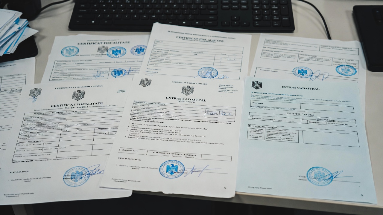 Servicii conexe cadastru - CF, certificate, planșe APIA Iași